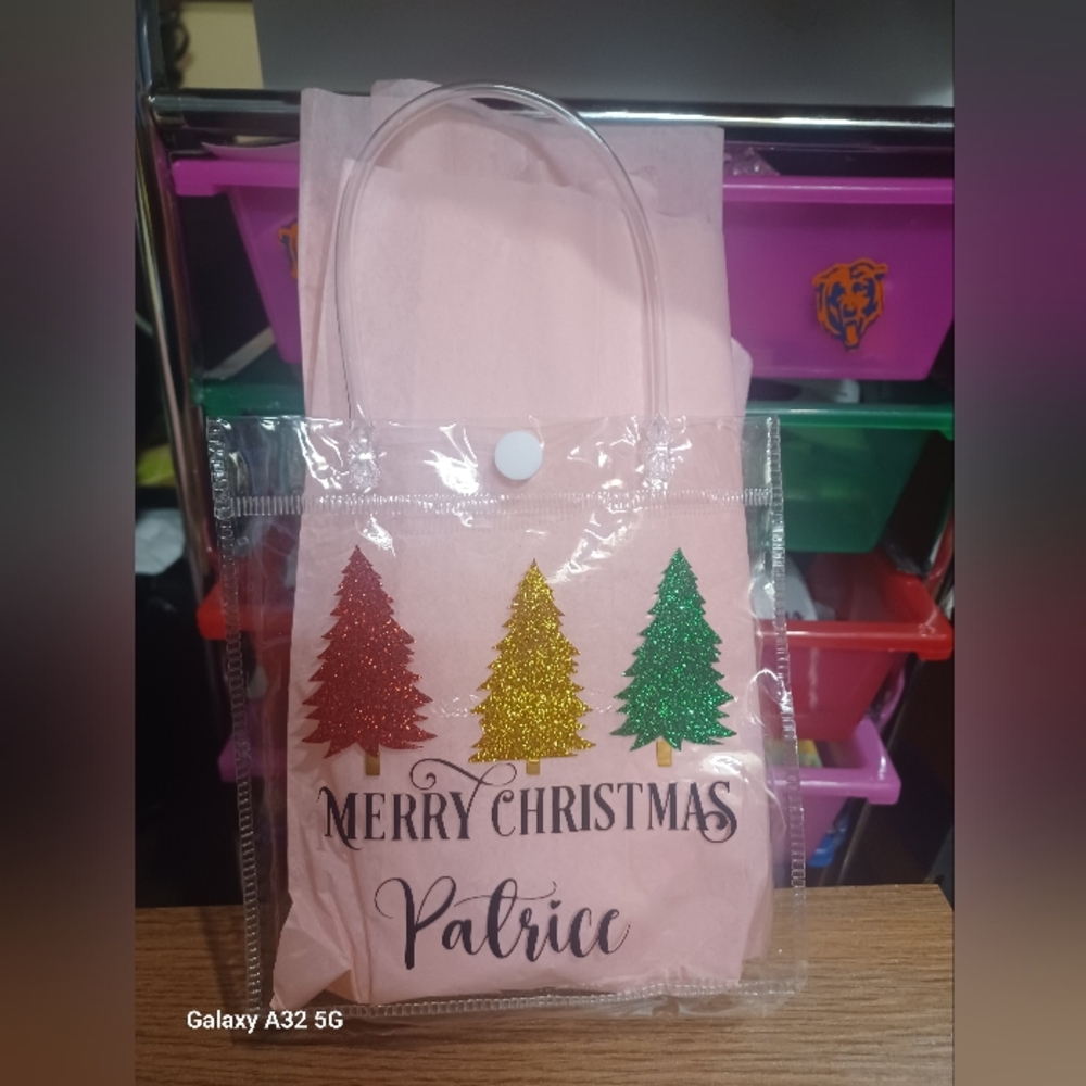 Personalized Clear Tote Bag